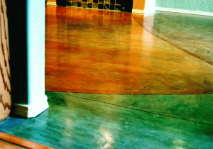 stained decorative concrete