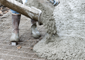 pouring concrete for concrete porch installation professional concrete services london ontario